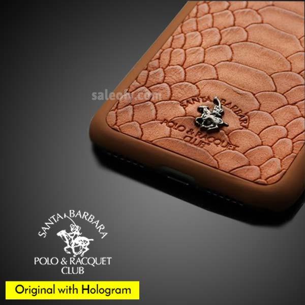 iPhone 7 Leather Jockey PC Case Cover for Apple - Brown Pure Leather Textured Back Case Cover