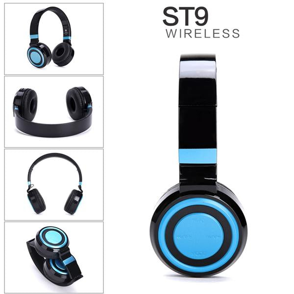 ST9 Headphones Bluetooth High Bass, High Treble Headphones