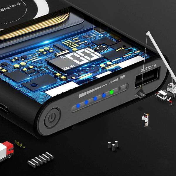 Wireless charger + Power Bank For Samsung (S8,S8Plus,S9,S9Plus,Note9,8)- 10000 mAh (6 Months Warranty)